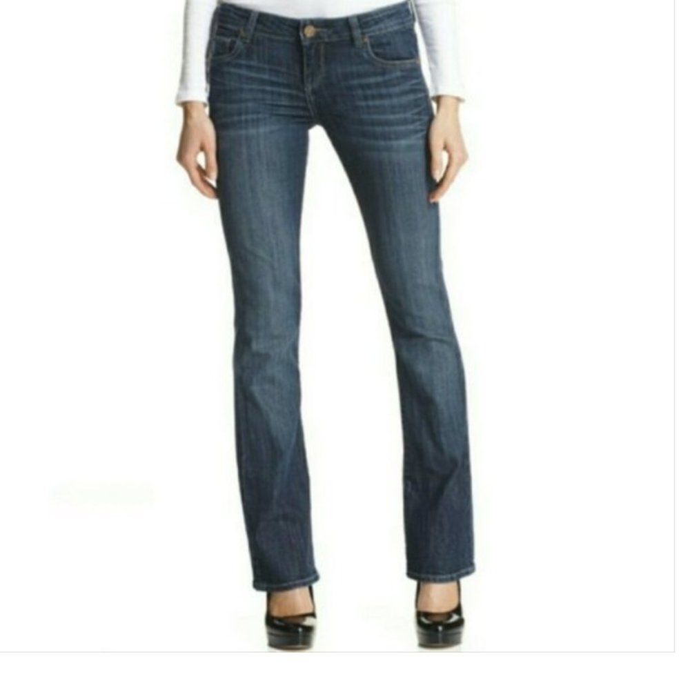 Kut from the Kloth Bootcut Denim Blue Jean. Size 10. Classy